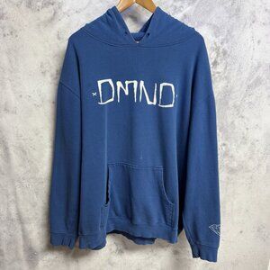 Vintage Diamond Supply Hoodie Sweatshirt 30x28.5 Blue Skate Streetwear
